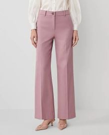 The Perfect Wide-Leg Pant in Flannel at Ann Taylor