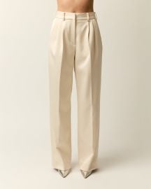The Petronella pants in duchess satin Aknvas at Aknvas