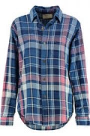 The Prep School plaid cotton shirt at The Outnet