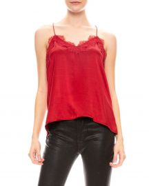 The Racer Lace Trim Cami by Cami NYC at Saks Fifth Avenue