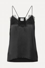 The Racer Top in Black by Cami NYC at Net A Porter