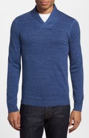 The Rail Trim Fit Mand233lange Shawl Collar Sweater at Nordstrom