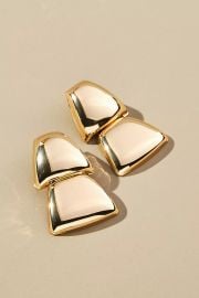 The Restored Vintage Collection Two Tier Drop Earrings at Anthropologie
