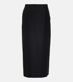 The Row Colt wool and mohair maxi skirt at Mytheresa