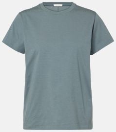 The Row Florie T shirt in Timouse Grey at Mytheresa