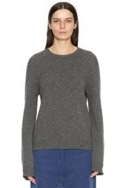 The Row Jayad Sweater in Grey Melange FWRD at FWRD