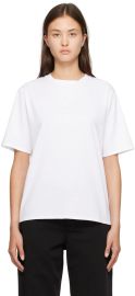 The Row White Chiara T-Shirt SSENSE at Ssense