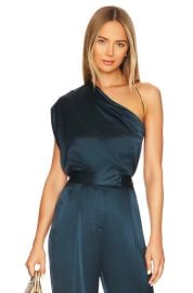 The Sei Strappy Drape Top at Revolve