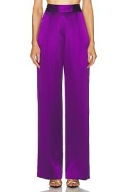 The Sei Wide Leg Trouser in Eggplant FWRD at FWRD