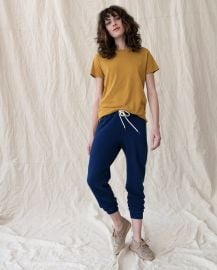 The Slim Tee in Butterscotch by The Great at The Great