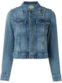 The Snap Denim Jacket at Current Elliott