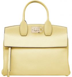 The Studio Leather Top Handle Bag by Salvatore Ferragamo at Nordstrom