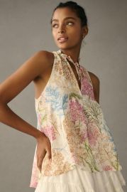 The Tavi Tank by Pilcro at Anthropologie