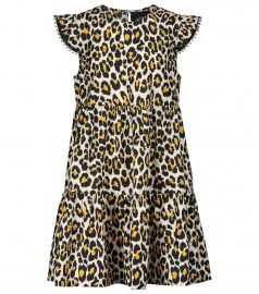 The Tent leopard-print cotton minidress at Mytheresa