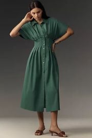 The Tobie Shirt Dress By Exquise at Anthropologie