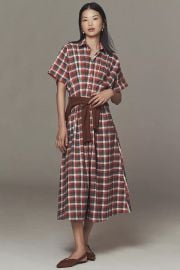 The Tobie Shirt Dress By Exquise at Anthropologie