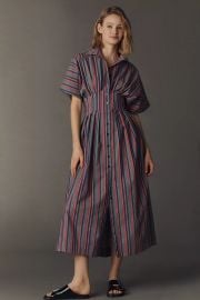 The Tobie Shirt Dress By Exquise4 at Anthropologie