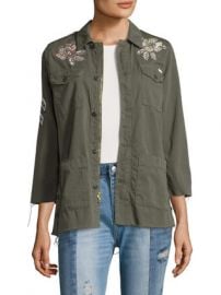 The Top Brass Fray Zip Jacket by MOTHER at Gilt at Gilt