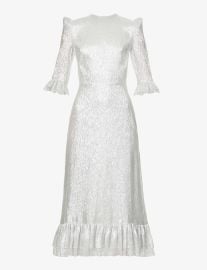 The Vampire s Wife Falconetti Dress in Silver at Selfridges