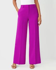 The Wide Leg Pant in Crepe at Ann Taylor