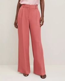 The Wide-Leg Pant in Crinkle Crepe at Ann Taylor