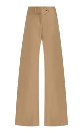 The Winifred Low Rise Cotton Pants By Brandon Maxwell at Moda Operandi