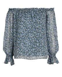 Thea Floral Off-The-Shoulder Top at Intermix