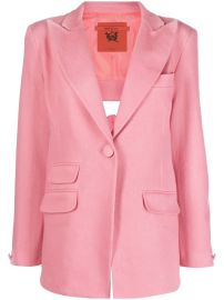 Thebe Magugu Backless single-breasted Blazer - at Farfetch