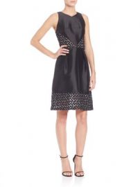 Theia - Sleeveless Short Dress at Saks Fifth Avenue