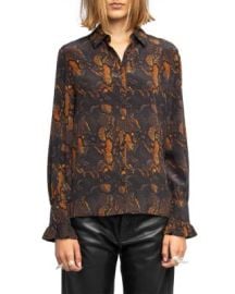 Thely Silk Shirt at Bloomingdales
