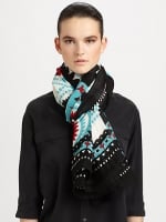 Theorora and Callum Cabo scarf at Saks Fifth Avenue