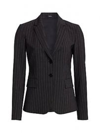 Theory - Carissa Pinstripe Blazer at Saks Fifth Avenue