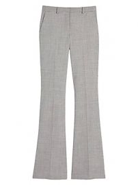 Theory - Demitria Houndstooth Trousers at Saks Fifth Avenue