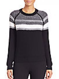 Theory - Larus Canon Striped Wool Sweater at Saks Off 5th