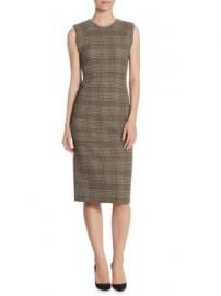 Theory - Power Midi Dress at Saks Fifth Avenue