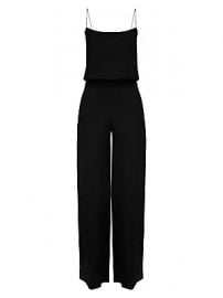 Theory - Ribbed Spaghetti Strap Jumpsuit at Saks Fifth Avenue