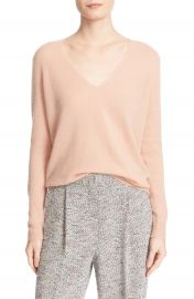 Theory  Adrianna  V-Neck Cashmere Pullover at Nordstrom