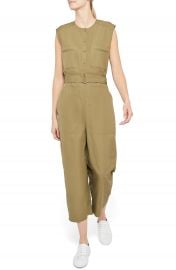 Theory Belted Cargo Jumpsuit   Nordstrom at Nordstrom