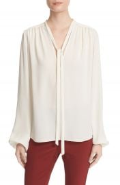 Theory Bernetta Silk Blouse at Nordstrom