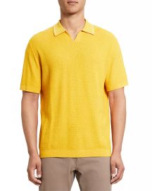 Theory Birke Regular Fit Polo Sweater    Bloomingdales at Bloomingdales