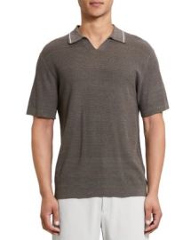 Theory Birke Regular Fit Polo Sweater Bloomingdales at Bloomingdales