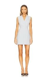 Theory Blazer Mini Dress In Pearl Blue at Revolve
