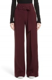 Theory Camogie High Waist Belted Pants at Nordstrom