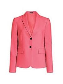 Theory Carissa Blazer in Watermelon at Saks Fifth Avenue