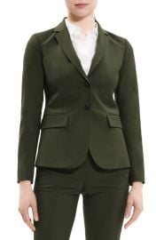 Theory Carissa Stretch Wool Classic Suit Jacket at Nordstrom