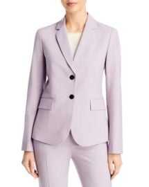 Theory Carissa Wool-Blend Blazer Bloomingdales at Bloomingdales