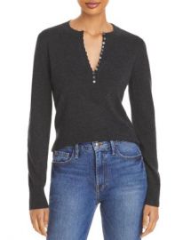 Theory Cashmere Henley Sweater Women - Bloomingdale s at Bloomingdales