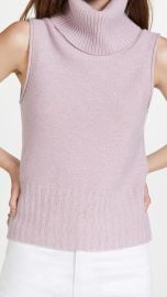 Theory Cashmere Turtleneck Vest    New To Sale Up to 50 Off  Sale at Shopbop