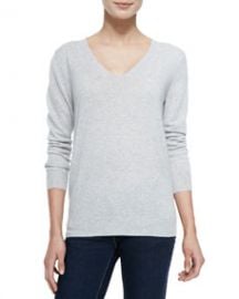 Theory Cashmere Wynn V-Neck Pullover Sweater at Neiman Marcus