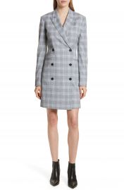 Theory Check Plaid Blazer Dress at Nordstrom